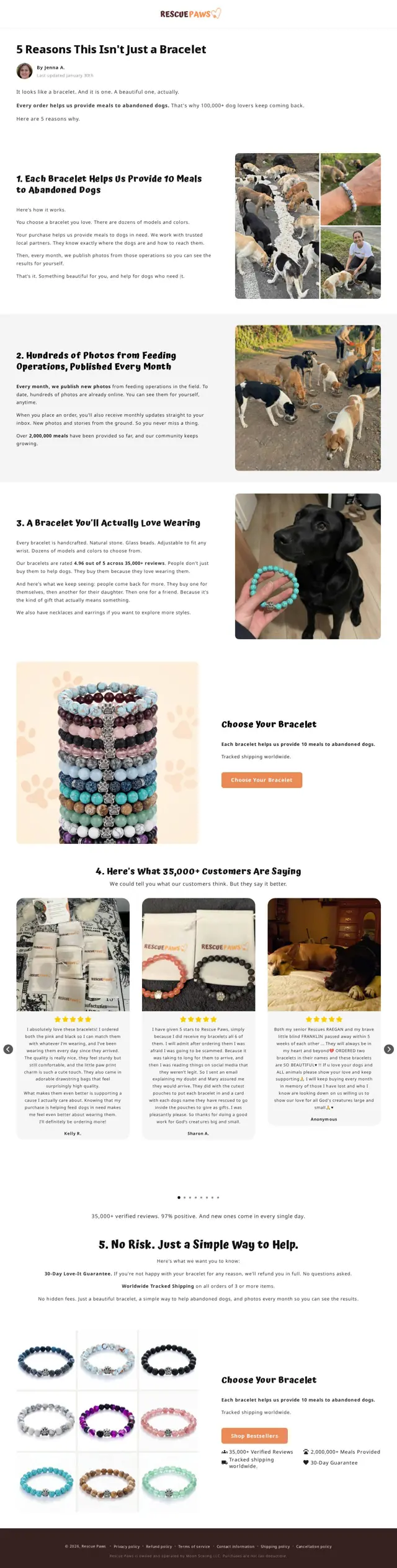 Landing page: 5 Reasons This Isn't Just a Bracelet